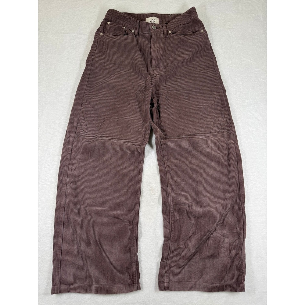BDG Urban Outfitters High & Wide Corduroy Pants Brown W29 Wide‎ Leg High Rise